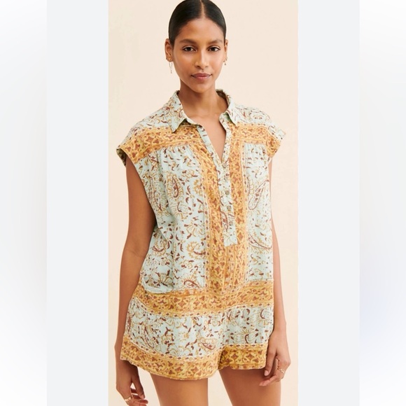 Free People Pants - Free People Telly Floral Romper